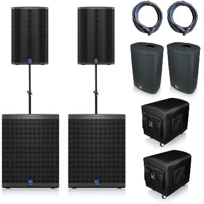 TurboSound Soundsystem Package with Subwoofers