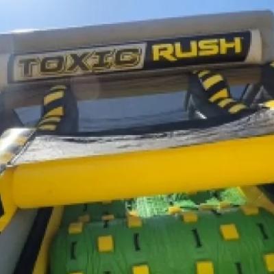45m Nuclear Inflatable Vertical Scream Obstacle Course thumbnail 4