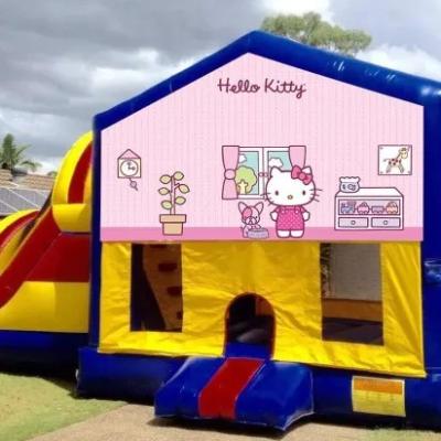 Hello Kitty Large Banner Jumping Castle