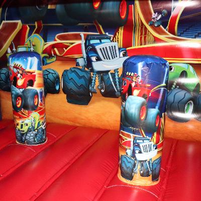 Monster Trucks Jumping Castle thumbnail 2