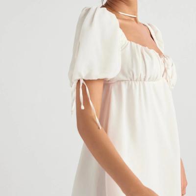 House of CB Princess Ivory Georgette Mini Dress - Size XS thumbnail 5