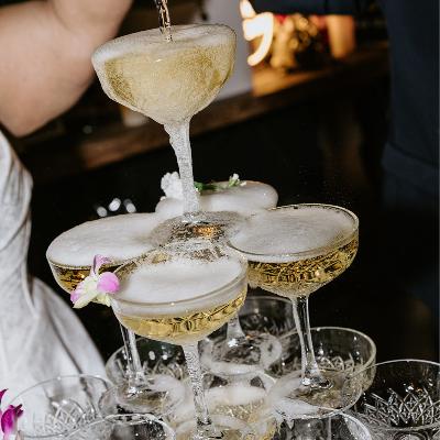 Champagne Tower 4tier Timeless Coupes Miss Dior thumbnail 4