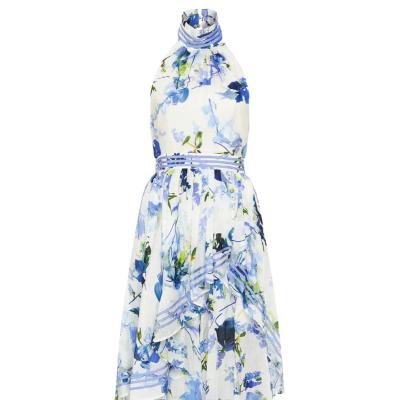 AJE Sienna Maxi Dress, Lavenders of Provence Print Size 10 thumbnail 3