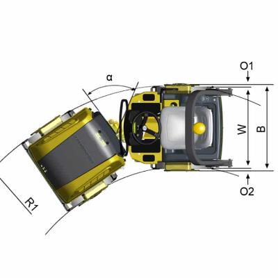2.5T Tandem Vibrating Smooth Drum Roller thumbnail 2