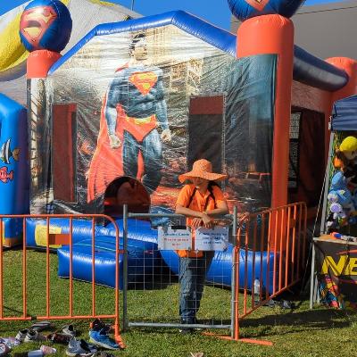 Superman Jumping Castle thumbnail 2