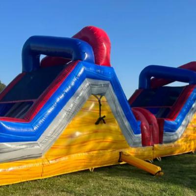 50m Inflatable Obstacle Course thumbnail 2