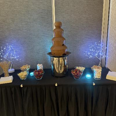 4 Tier Chocolate Fountain Hire - Traditional Package (40-100 People) thumbnail 4