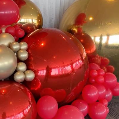 Red Boo Ball Package (set of 5) thumbnail 2