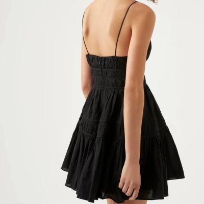 AJE Grace Tiered Mini Dress Size 6 thumbnail 4