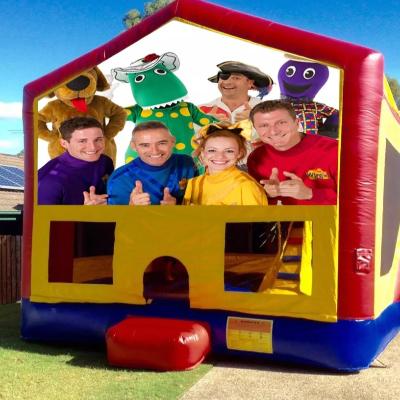 The Wiggles Medium Banner Jumping Castle thumbnail 1