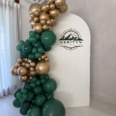 "Stay Classic" Backdrop & Balloon Garland Package thumbnail 3