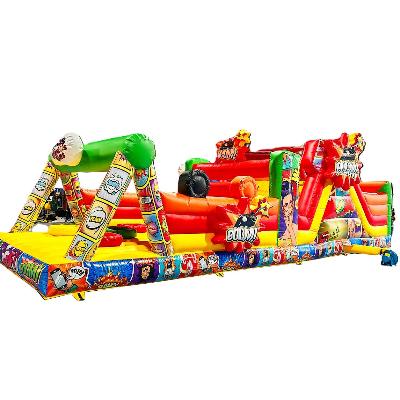 15m Chaos Inflatable Obstacle Course