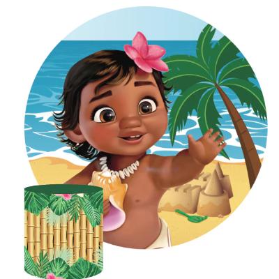 Moana Baby Round Backdrop Package thumbnail 1