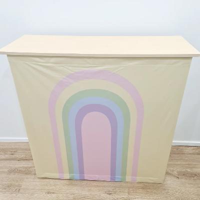 Rainbow POP Up High Table 3