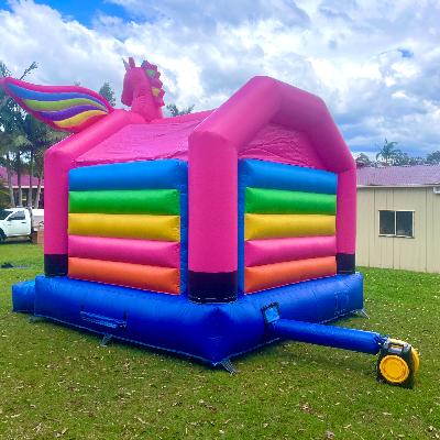 Unicorn Jumping Castle thumbnail 4