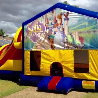 Sofia the 1st Large Banner Jumping Castle