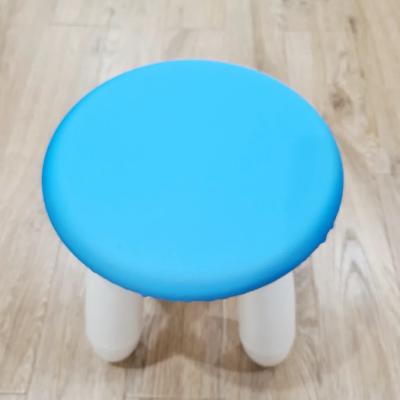 Bright Blue Stool thumbnail 1