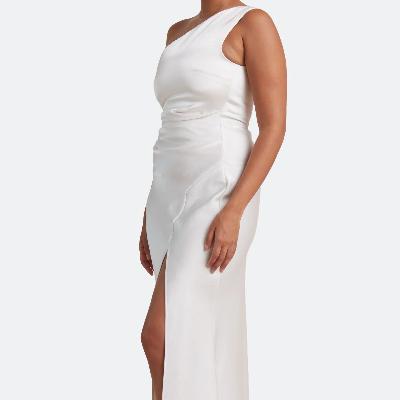 Bec & Bridge Dreamer Asym Dress - Golden Size 6 or Ivory Size 8 thumbnail 3