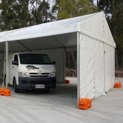 Marquee Structure 6m x 12m - Pegged thumbnail 2