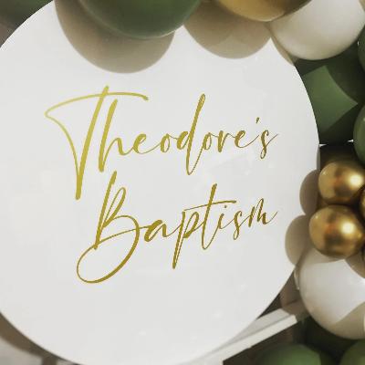 Acrylic Sign and Easel