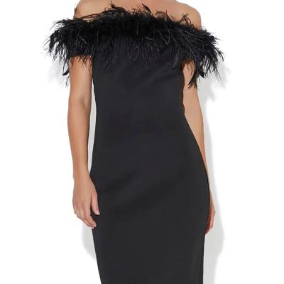 Montique Charlie Cocktail Dress - Black Size 8