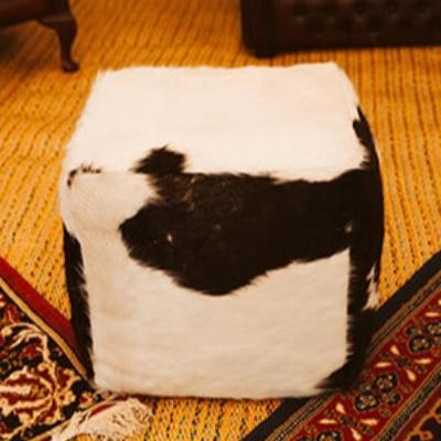 Set of 3 Assorted Ottomans