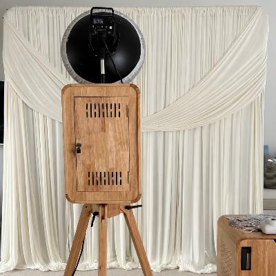 Retro Open- Air Photo Booth and Backdrop Hire thumbnail 4