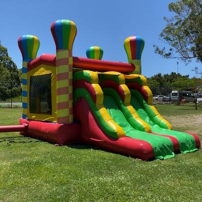 Double Slide Jumping Castle thumbnail 2