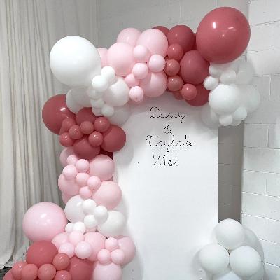 Balloon Garland & Arch Backdrop Package - Structured thumbnail 2