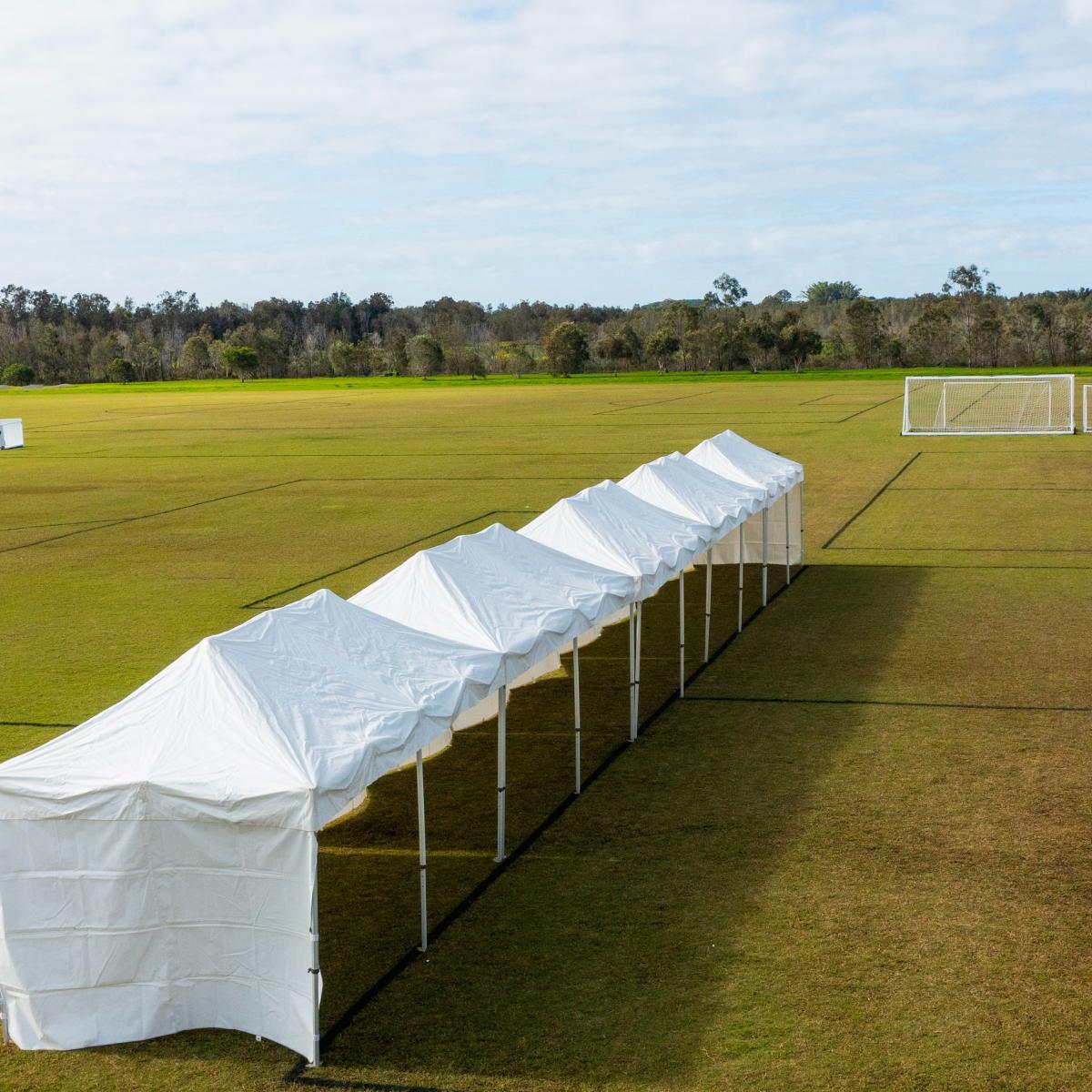 Seperate Zoning 30x3m Marquee Hire thumbnail 4