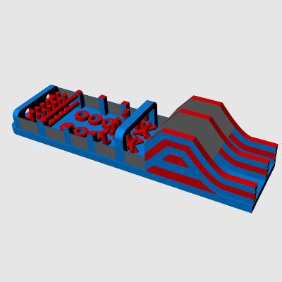 Fun Zone Inflatable Obstacle Course thumbnail 4