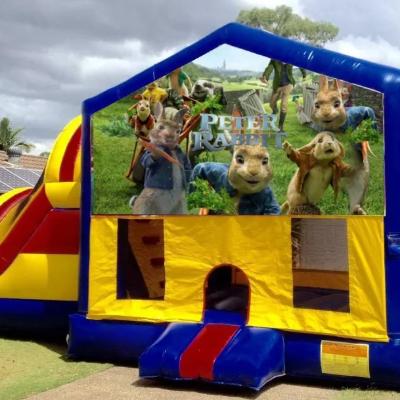 Peter Rabbie Large Banner Jumping Castle