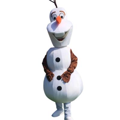 Olaf Snowman Inspired Frozen Mascot Costume Hire - Kids Party thumbnail 4