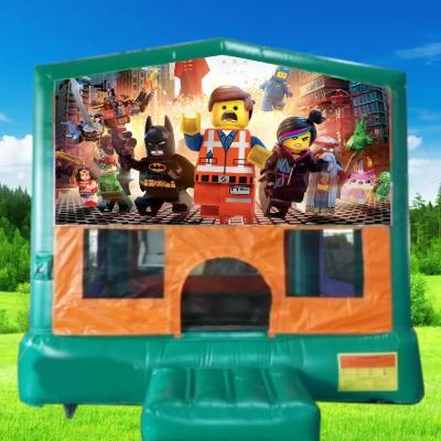 Lego Movie Small Banner Jumping Castle thumbnail 1