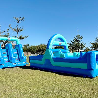 12m Aqua Run Inflatable Obstacle Course thumbnail 2