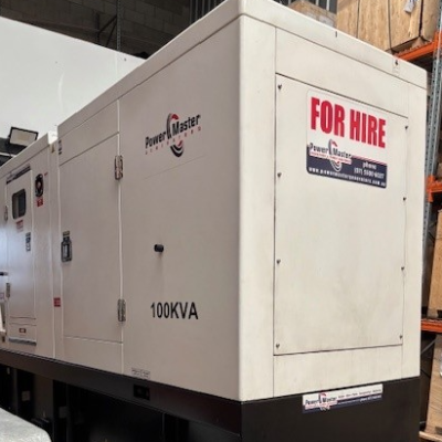 Hire 100kVA - Diesel Powered Generator on Trailer