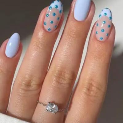 flower shape nail thumbnail 5