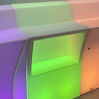 LED Glow Bar MID-Section With Bench thumbnail 1
