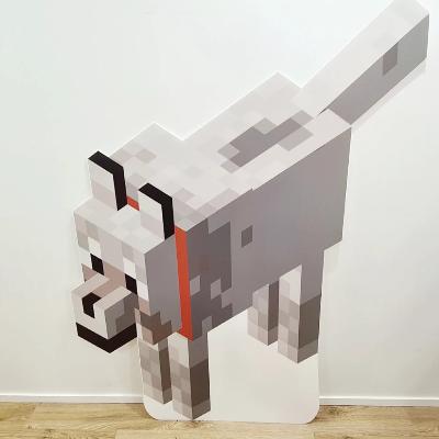 Minecraft Wolf Standee thumbnail 1