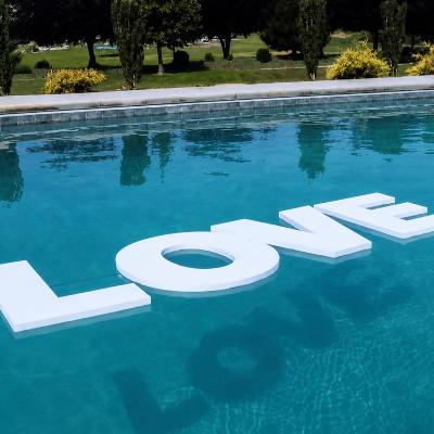 Floating statement collection (100 cm each letter)
