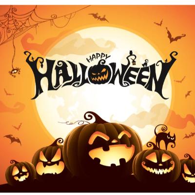 Happy Halloween Rectangle Backdrop thumbnail 1