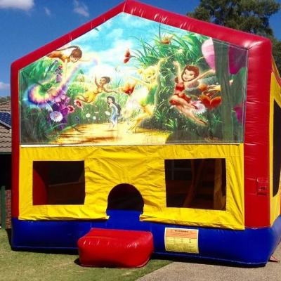 Fairies Medium Banner Jumping Castle thumbnail 1