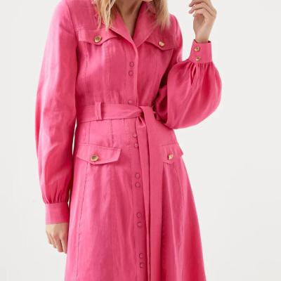 AJE Sophie Shirt Midi Dress Size 8