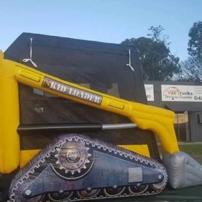 3D Skid Steer Construction Jumping Castle thumbnail 2