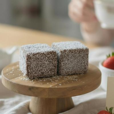 Allergy-Friendly Lamingtons Box (Gluten, Dairy, Soy & Nut Free)