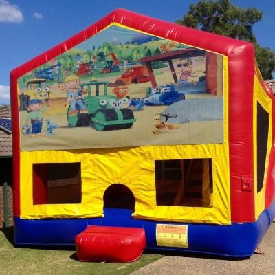 Bob the Builder Medium Banner Jumping Castle