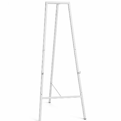 White metal A Frame stand to display sign  Easel thumbnail 1