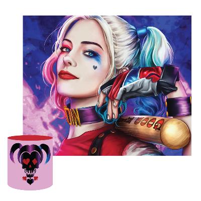 Harley Quinn Rectangle Backdrop Package thumbnail 1