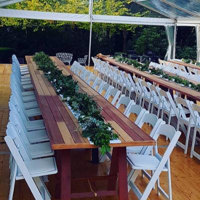 Hardwood Trestle Tables thumbnail 3