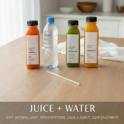 Wellness Beverage Pack – Juice + Water – Corporate Catering thumbnail 1
